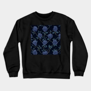 flower pattern retro Crewneck Sweatshirt